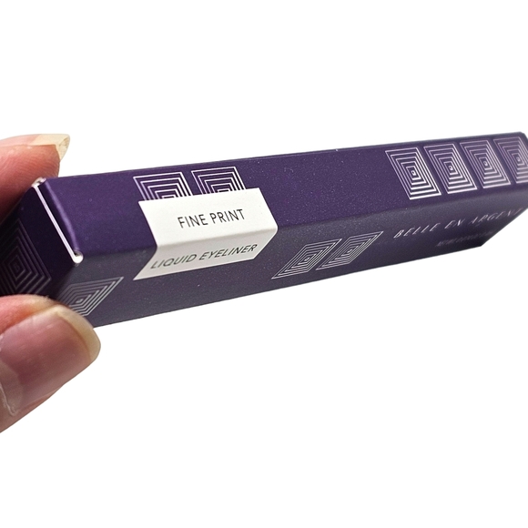 Belle En Argent Fine Print Liquid Liner in Black BNIB - Picture 3 of 8